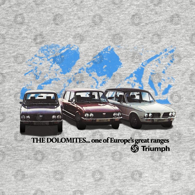 TRIUMPH DOLOMITE - advert by Throwback Motors